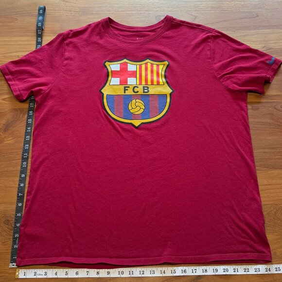 Nike FC Barcelona FCB Athletic Cut Shirt XXL - Picture 1 of 7